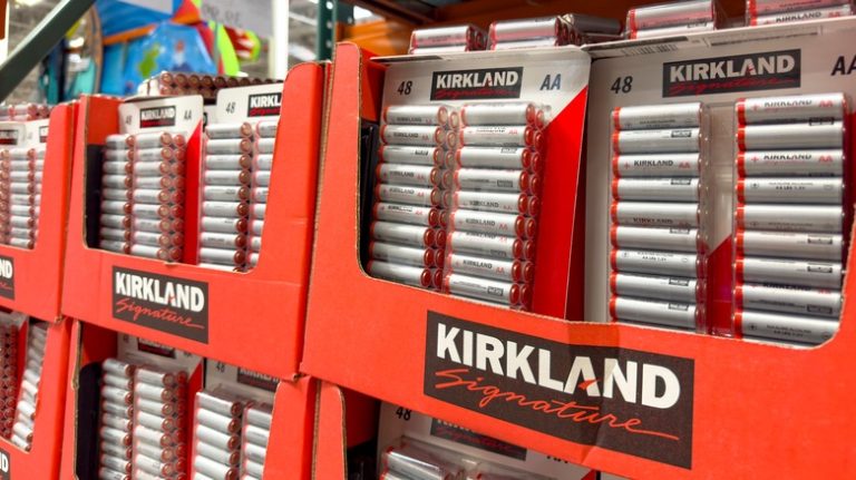 Kirkland Batteries at Costco: Manufactured by Duracell USA